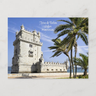 Carte Postale Tour de Belém photo, Lisbonne, Portugal