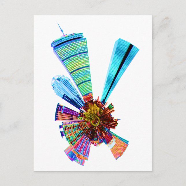 Carte Postale tour de boston (Devant)