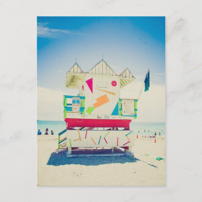 Carte Postale Tour de garde | South Beach, Miami (Devant)