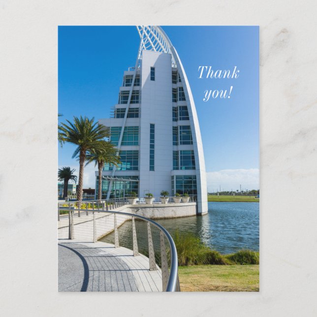 Carte Postale Tour de l'exploration de Floride Merci (Devant)