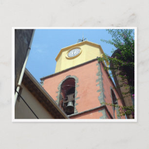 Carte Postale tour de l'horloge de saint-tropez
