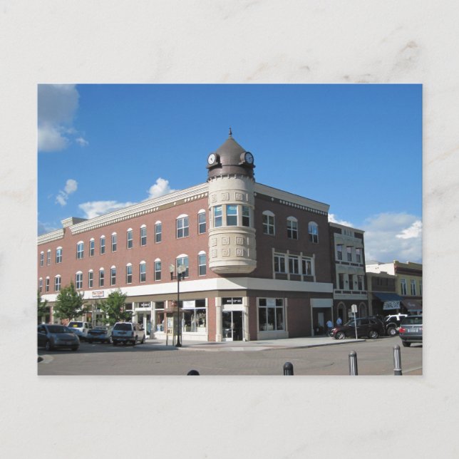 Carte Postale Tour de l'horloge Downtown Paso Robles (Devant)