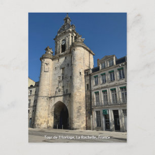 Carte Postale Tour de l'Horloge, La Rochelle, France