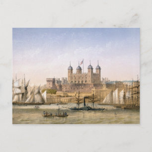 Carte Postale Tour de Londres, c.1862 (colour litho)