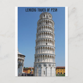 Carte Postale Tour de Pise Italie