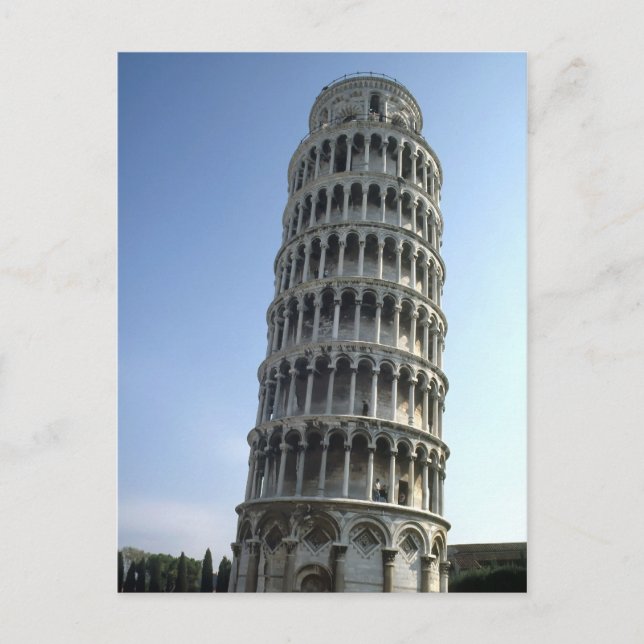 Carte postale "Tour de Pise, Italie" (Devant)