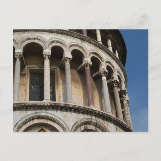 Carte Postale Tour de Pise, Italie (Devant)