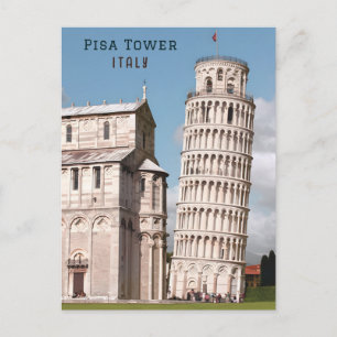 Carte Postale Tour de Pise Italie Europe Voyage