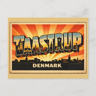 Carte Postale Tour de Taastrup Danemark