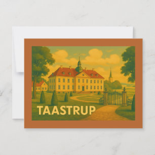 Carte Postale Tour de Taastrup Danemark