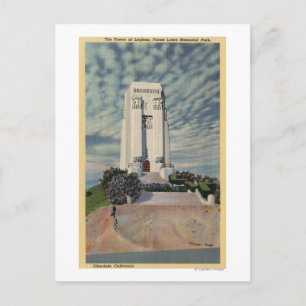 Carte Postale Tour des Légions, Parc commémoratif de la pelouse