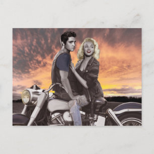 Carte Postale Tour du coucher du soleil