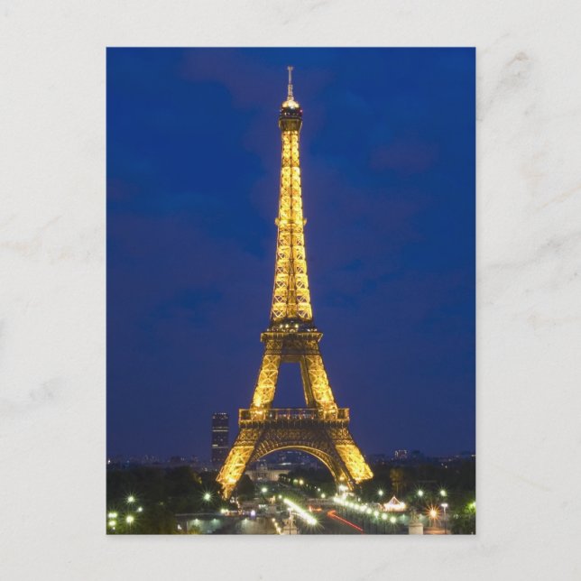 Carte Postale Tour Eiffel (Devant)