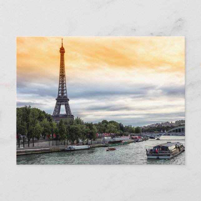 Carte Postale Tour Eiffel (Devant)