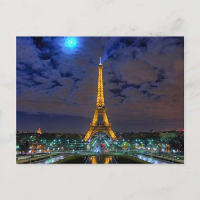 Carte Postale Tour Eiffel (Devant)