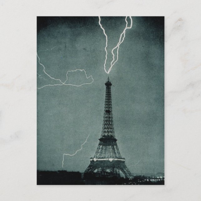 Carte Postale Tour Eiffel (Devant)