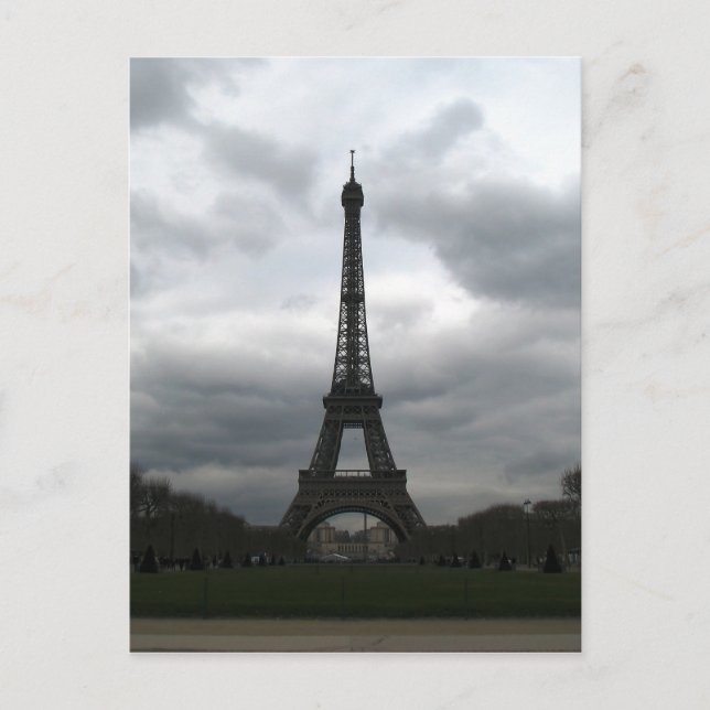 Carte postale Tour Eiffel (Devant)