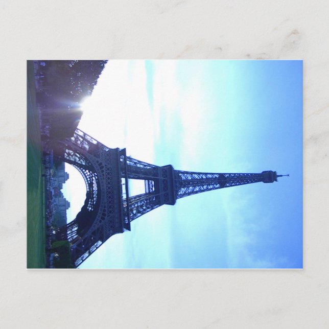 Carte postale Tour Eiffel (Devant)
