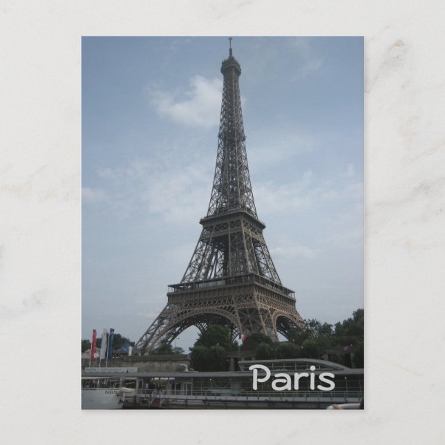 Carte Postale Tour Eiffel (Devant)