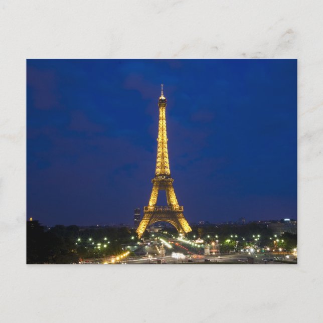 Carte Postale Tour Eiffel (Devant)