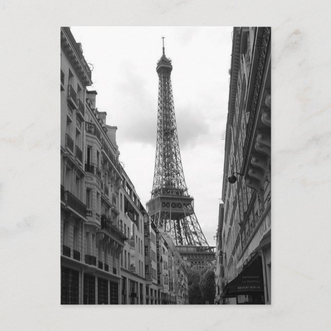 Carte postale Tour Eiffel (Devant)