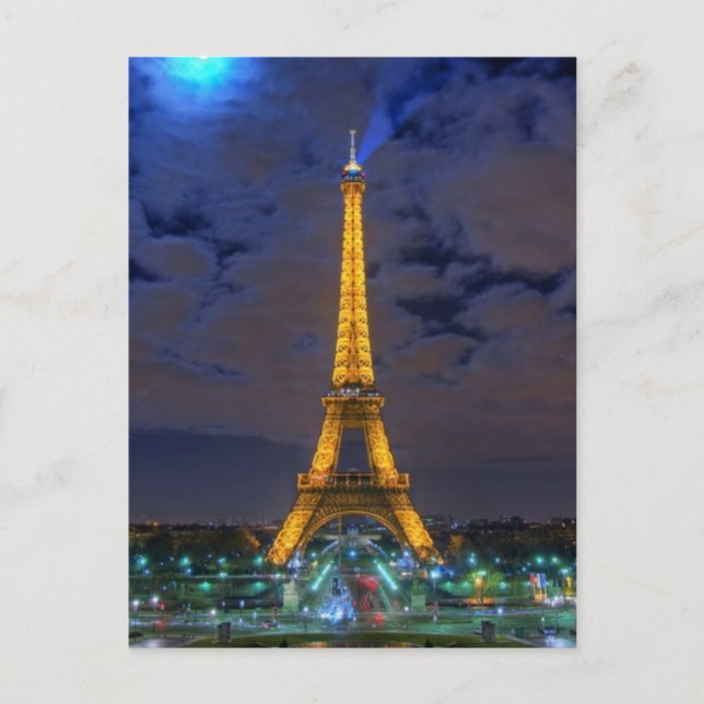 Carte Postale Tour Eiffel (Devant)
