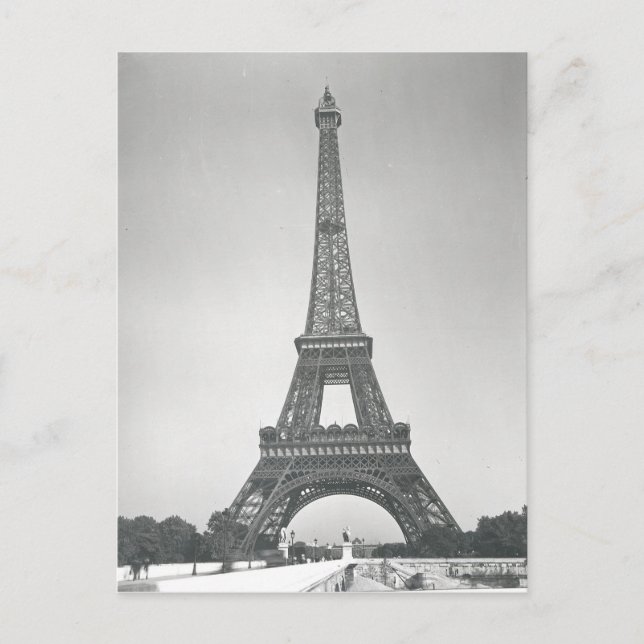 Carte Postale Tour Eiffel, 1887-89 (Devant)