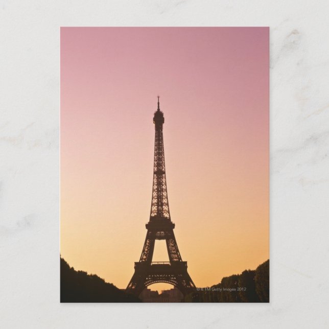 Carte Postale Tour Eiffel 5 (Devant)