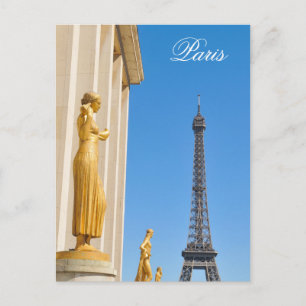 Carte Postale Tour Eiffel à Paris, France