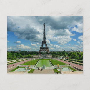 Carte Postale Tour Eiffel, Champs de Mars, Paris, France