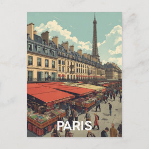 Carte Postale Tour Eiffel de Paris