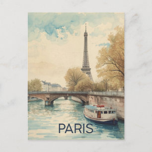 Carte Postale Tour Eiffel de Paris
