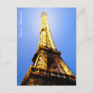 Carte Postale Tour Eiffel France