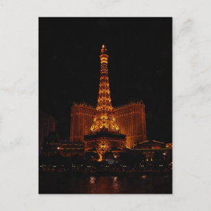 Carte Postale Tour Eiffel, Paris Casino, Las Vegas, NV