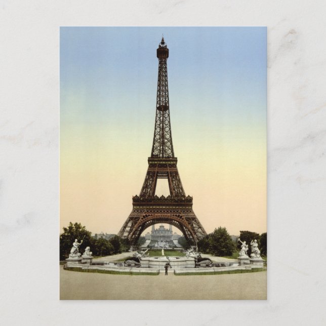 Carte Postale Tour Eiffel, Paris, France (Devant)