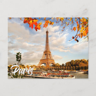 Carte Postale Tour Eiffel Paris, France