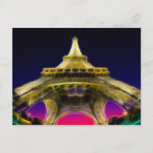 Carte Postale Tour Eiffel, Paris, France