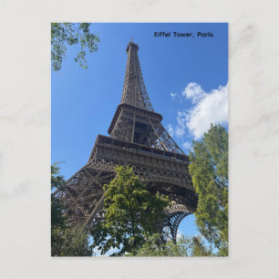 Carte Postale Tour Eiffel, Paris, France Design