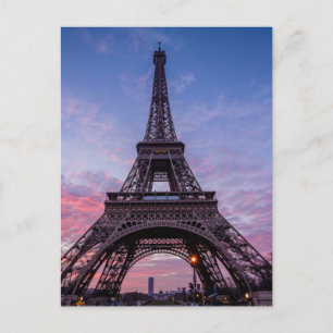 Carte Postale Tour Eiffel Paris France Photo