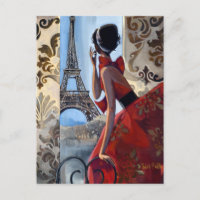 Tour Eiffel, Robe Rouge, Allons-y