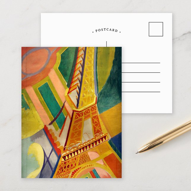 Carte Postale Tour Eiffel | Robert Delaunay (Créateur téléchargé)