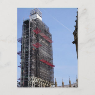 Carte Postale Tour Elizabeth - Big Ben Rénovation 2019