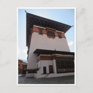 Carte Postale tour paro dzong
