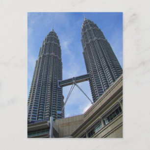 Carte Postale tour petronas jumeau