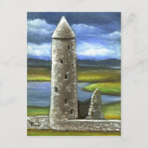 Carte Postale Tour ronde Clonmacnoise