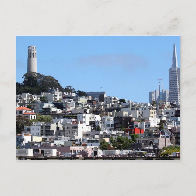 Carte Postale Tour San Francisco (Devant)