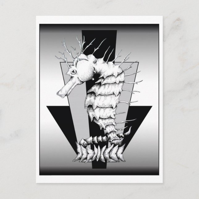 Carte Postale Tour Seahorse de ZNDC Studio (Devant)