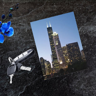 Carte Postale Tour Sears sur Chicago Architecture River Cruise