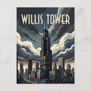 Carte Postale Tour Willis