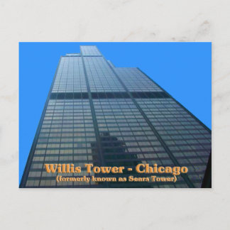 Carte Postale Tour Willis - Anciennement connue sous le nom de S